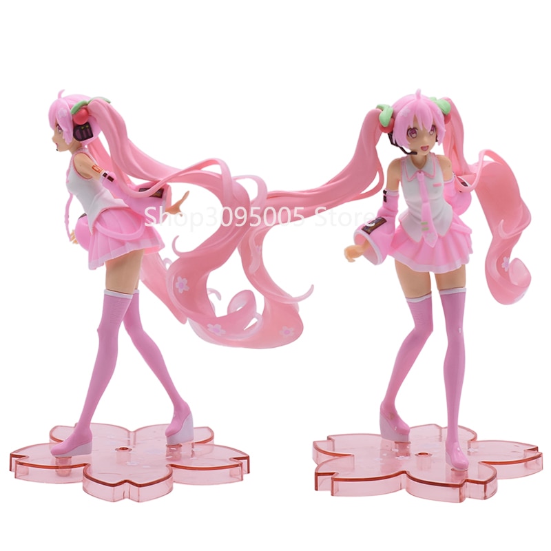 Anime Hatsune Miku Figure 014 Miku Virtual Singer Onion Standing Dolls PVC Action Figure Collectible Model 1 - Miku Plush