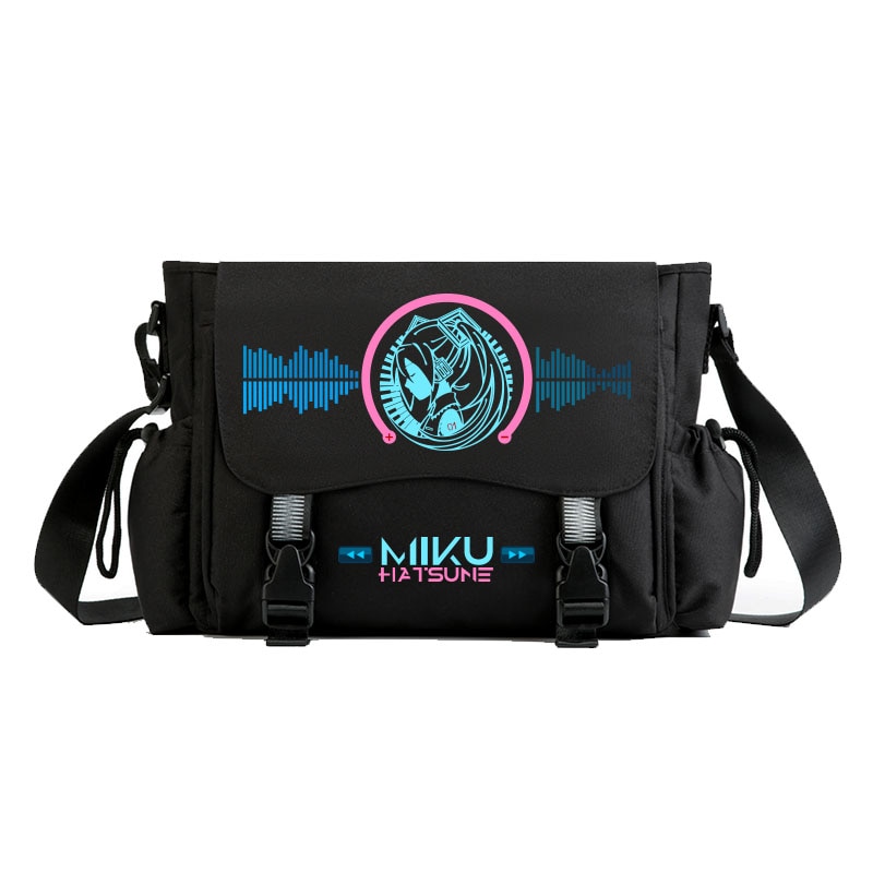 Anime Miku Backpack for Teenagers Student Messenger Large Capacity Shoulder Bag Multifunctional School Bag Outdoor Travel 1 - Miku Plush