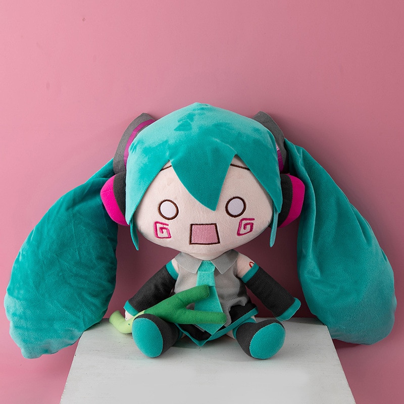 Hatsune Miku Plush Doll Fufu Future Preciality Plushie Pillow Cosplay Props Stuffed Toy Kawaii Miku Princess 1 - Miku Plush