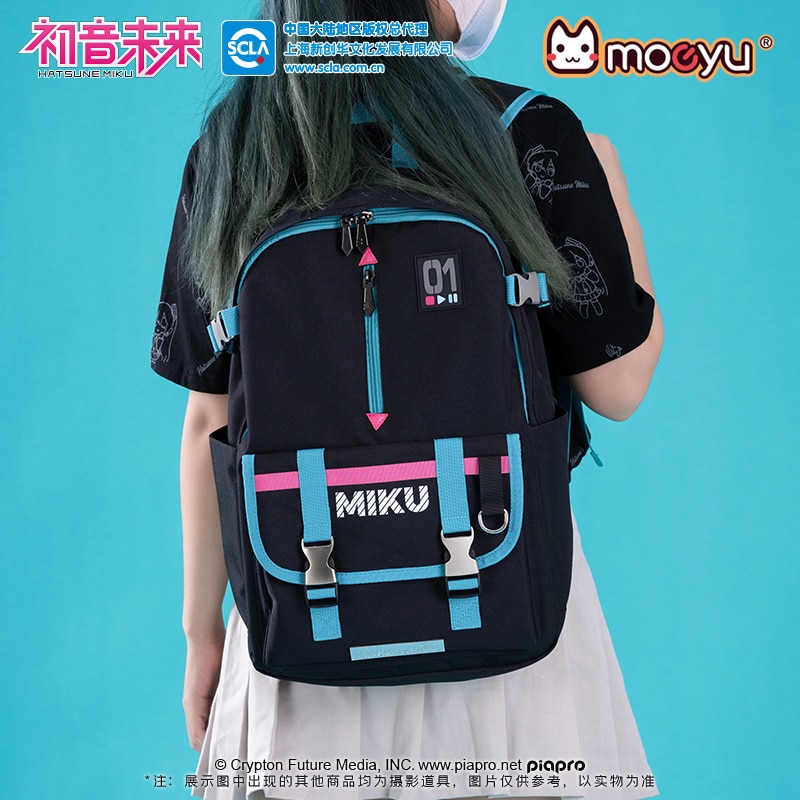 Moeyu Vocaloid Backpacks for Women Miku Bag Men s Backpack Anime Cosplay School Student Back Pack - Miku Plush